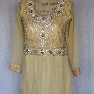 Party wear long gown dress